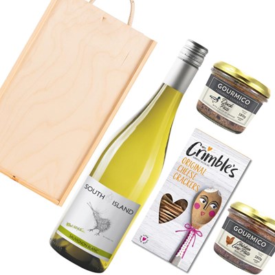 South Island Sauvignon Blanc 75cl White Wine And Pate Gift Box
